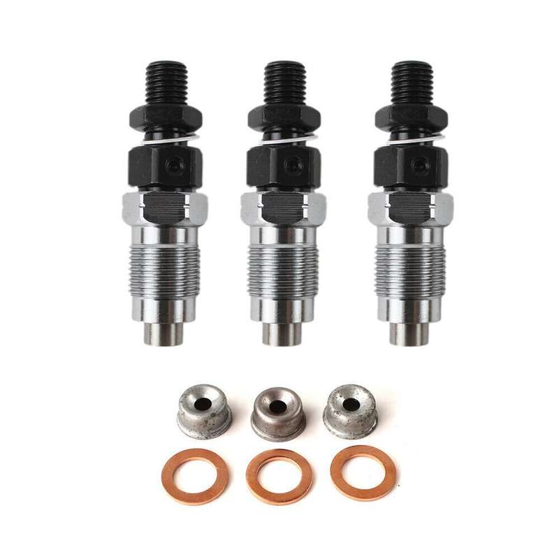 3Pcs Fuel Injector Compatible Kubota L2500 L2600 L2800 L3000 L3300 L3400 L3830