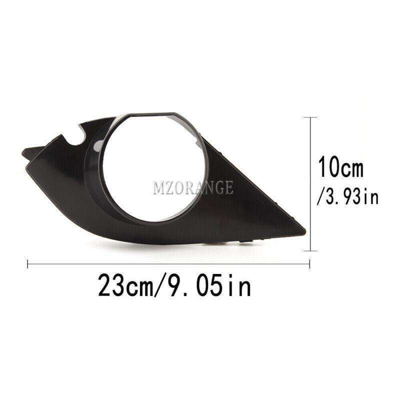 Front Bumper Fog Light Lamp W/Cover Grill Trim For BMW E60 2003-2009 Left+Right