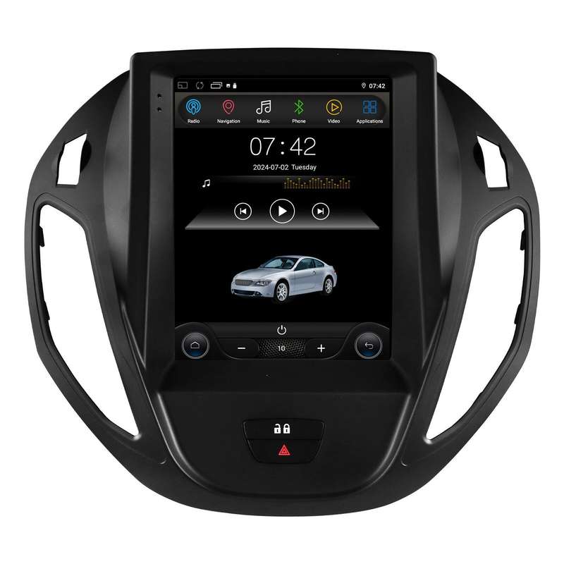 9.7" Android13 DAB Autoradio GPS Sat Navi For Ford Transit Tourneo Courier B-Max