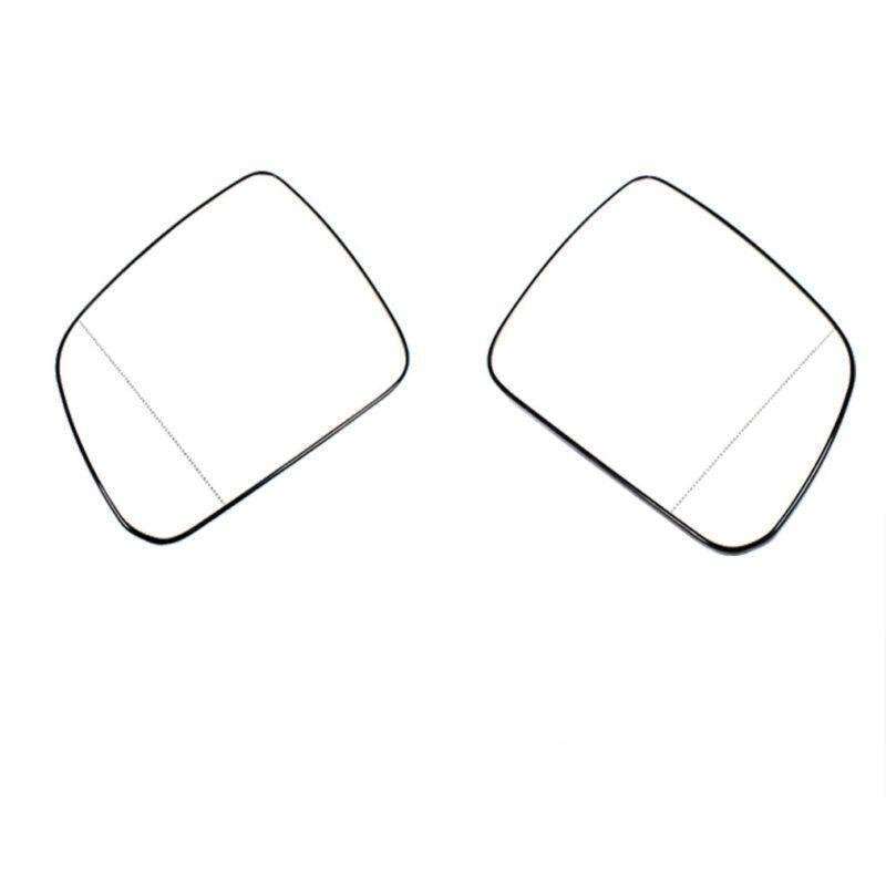 Mirror Glass Heated w/ Backing Plate For Mercedes Benz W204 2007-2011 Pair