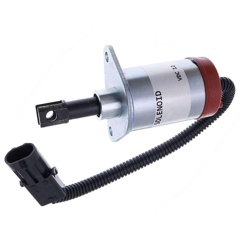 12V Stop Solenoid 22607758 Compatible Air Compressor C185WJD P185WJD P185WJDU