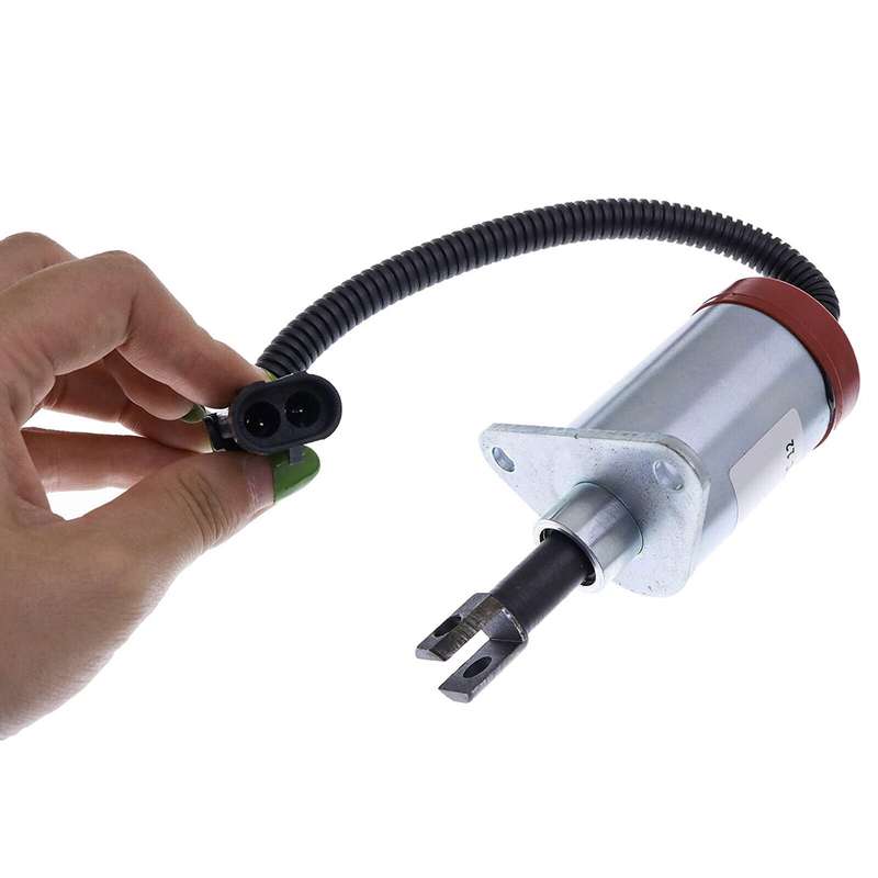 12V Stop Solenoid 22607758 Compatible Air Compressor C185WJD P185WJD P185WJDU