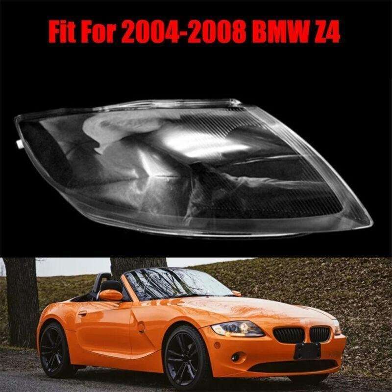 Fit For 2004-2008 BMW Z4 E85 Right Side Headlight Headlamp Clear Lens Cover