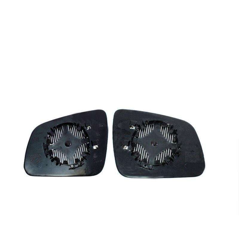 Mirror Glass Heated w/ Backing Plate For Mercedes Benz W204 2007-2011 Pair