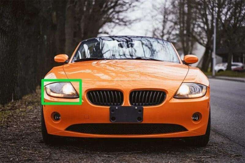 Fit For 2004-2008 BMW Z4 E85 Right Side Headlight Headlamp Clear Lens Cover