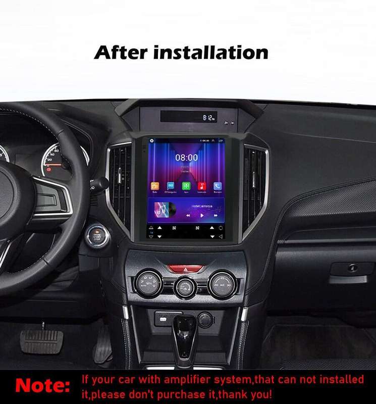 For Subaru Forester 2018-2021 BT Car Stereo DAB GPS Sat Nav CarPlay Android Auto