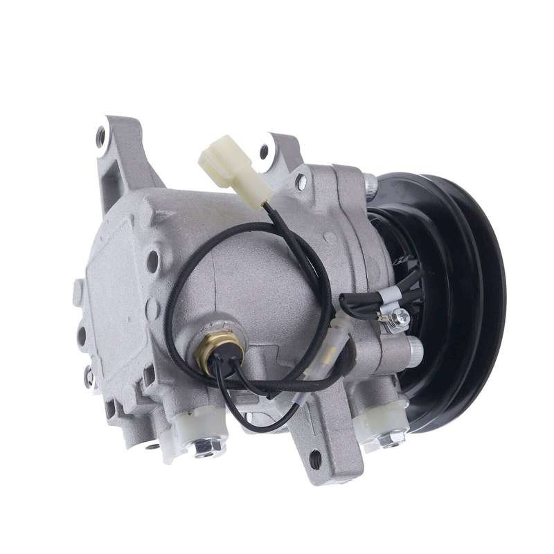12V A/C Compressor 447280-3081 Compatible Kubota SSV65C SVL90C KX040-4 U55