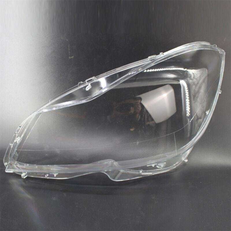 Headlight Lens Cover for Mercedes Benz C Class W204 2011-2015 Left Side