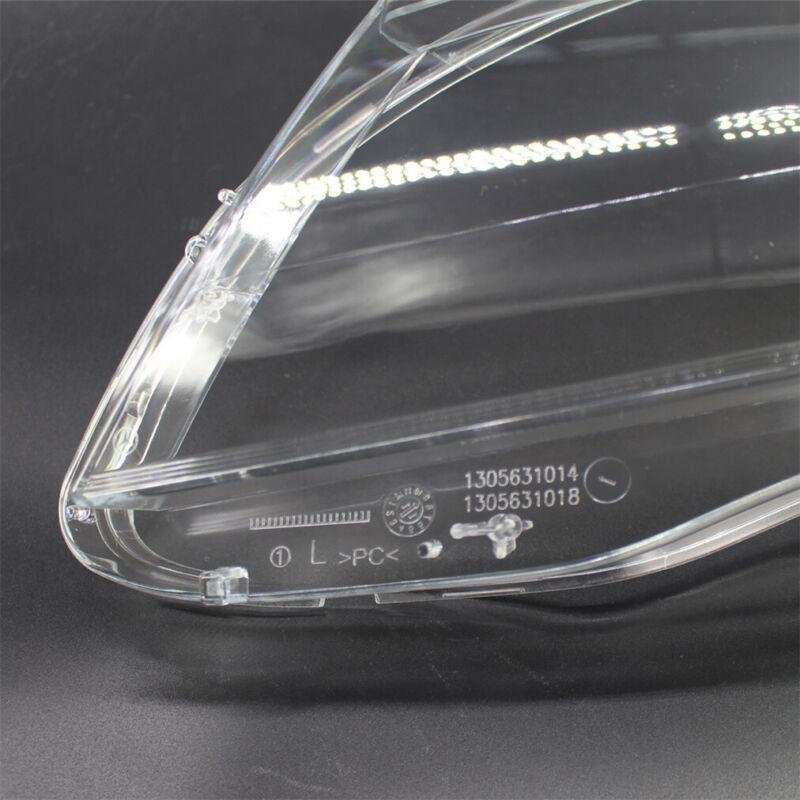 Headlight Lens Cover for Mercedes Benz C Class W204 2011-2015 Left Side