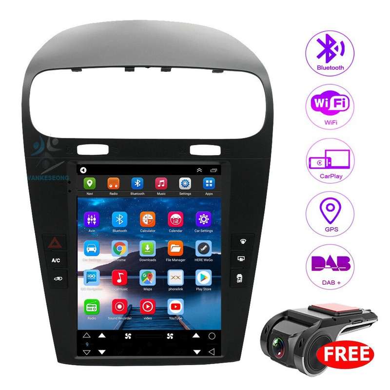 9.7" Touch Screen Car Radio For Dodge Journey 2011-2020 Android 11 Wifi Sat Nav