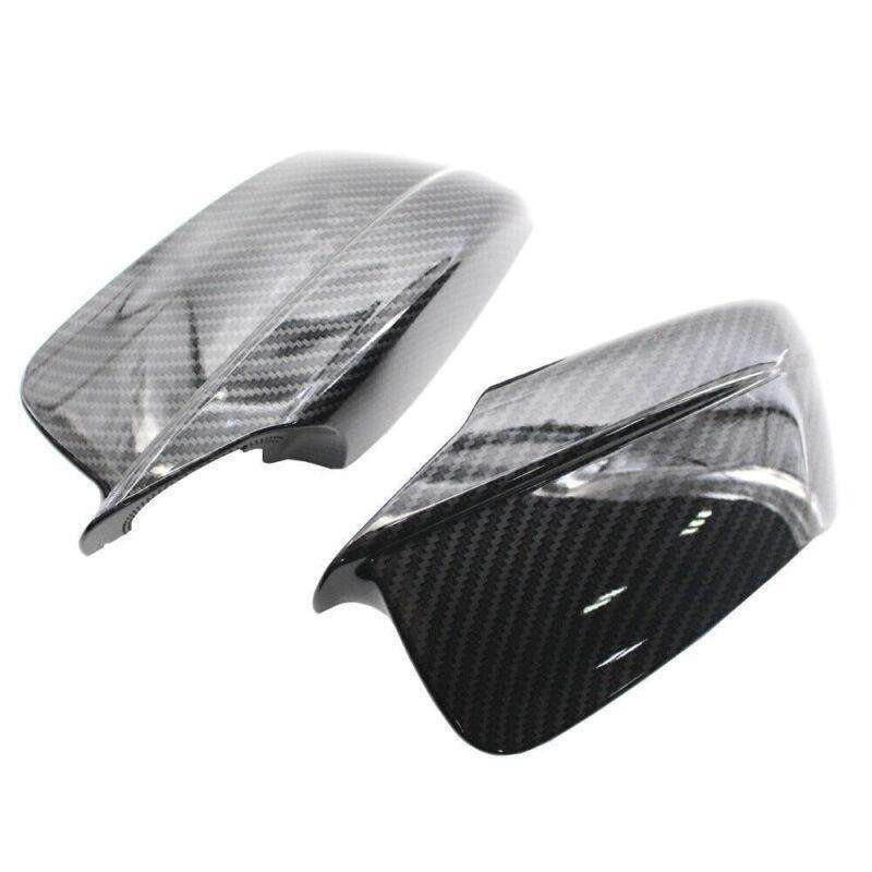 Brand New For BMW F10 F11 Pre-LCI 11-13 Carbon Fiber Door Side Mirror Cover Caps
