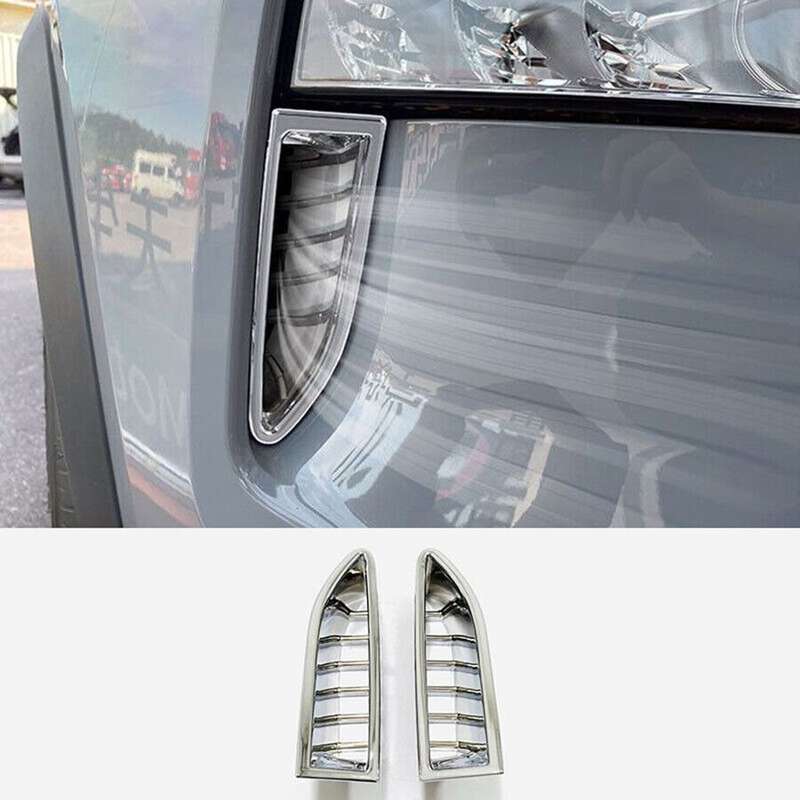 For Nissan Rogue 2021-2023 ABS Chrome Body Side Air Inlet Molding Cover Trim 2X