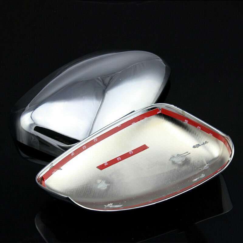 For Mazda CX-5 2017-2024 Chrome Exterior Rear View Side Door Mirror Cap Cover