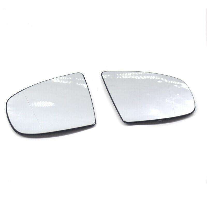 Pair of Rearview Wing Door Mirror Glass Fits For BMW X5 E70 X6 E71 E72 2007-2014