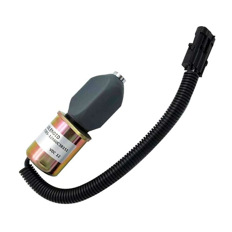 9073747 3919423 SA-4754-24 Compatible with Kubota 24V Shutdown Solenoid Valve