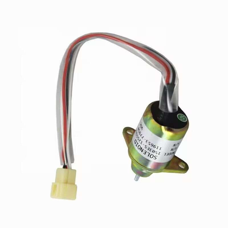 Fuel Shut Off Solenoid Valve Compatible Yanmar 3TNE84 3TNE88 4TNE84 Engine