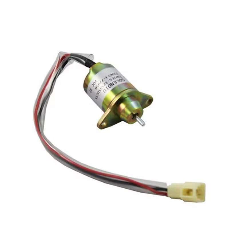 Fuel Shut Off Solenoid Valve Compatible Yanmar 3TNE84 3TNE88 4TNE84 Engine