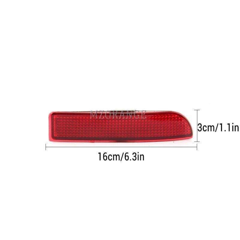 Left+Right Rear Bumper Light Reflector Lamp For Toyota RAV4 2006-2012 Lamp Cover