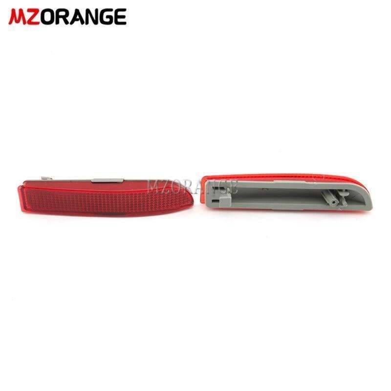 Left+Right Rear Bumper Light Reflector Lamp For Toyota RAV4 2006-2012 Lamp Cover