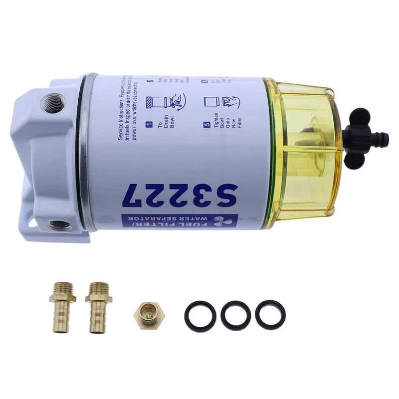 S3227 Fuel Filter/Water Separator Compatible with Racor 320R-RAC-01