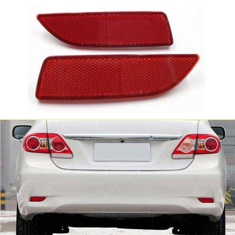 Fits For Toyota Corolla 2011-2013 1 Pair Rear Bumper Reflector Light