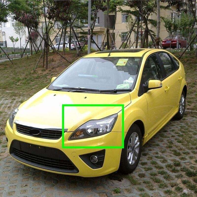 For Ford Focus 2009-2011 Transparent Car Front Headlight Cover Lens Left Shell
