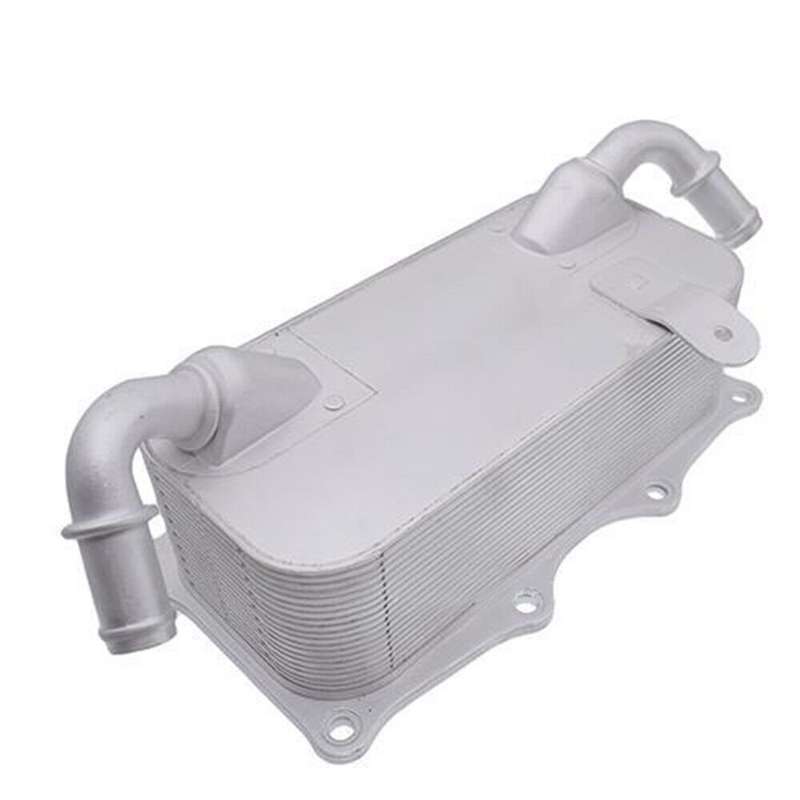 94810728122 Engine Oil Cooler Compatible 2010-2013 Porsche Cayenne 95810727100