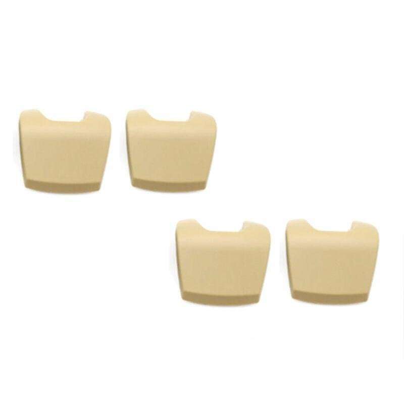 4x Car Rear Seat Rail Front Cover Trims For BMW X5 E70 07-13 X5 F15 14-18 Beige