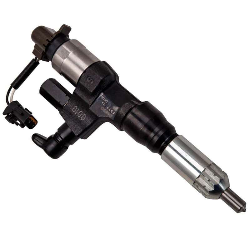 Fuel Injector 095000-6591 VH239101430A Compatible with Kobelco SK-8 Excavator