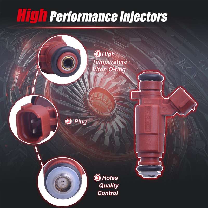 4PCS 35310-2C000 353102C000 Fuel Injector Nozzle Compatible with Hyundai Kia New