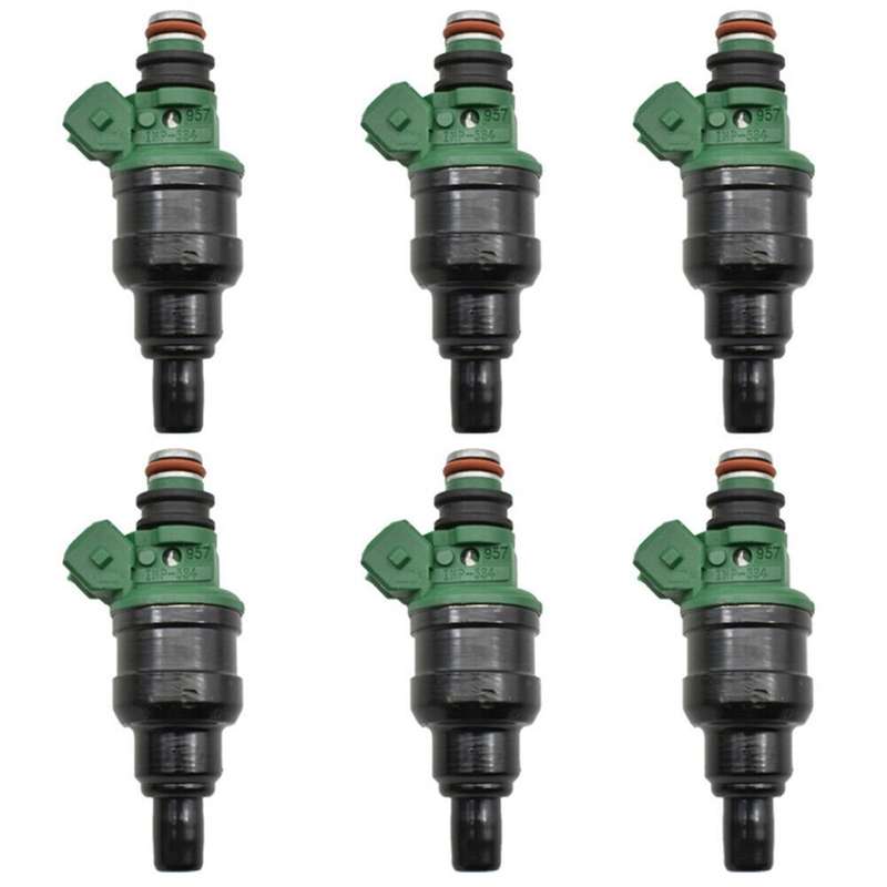 6pcs Fuel Injector SDH240 INP-534 MD189021 Compatible Mitsubishi 3.5L V6 SDH-240