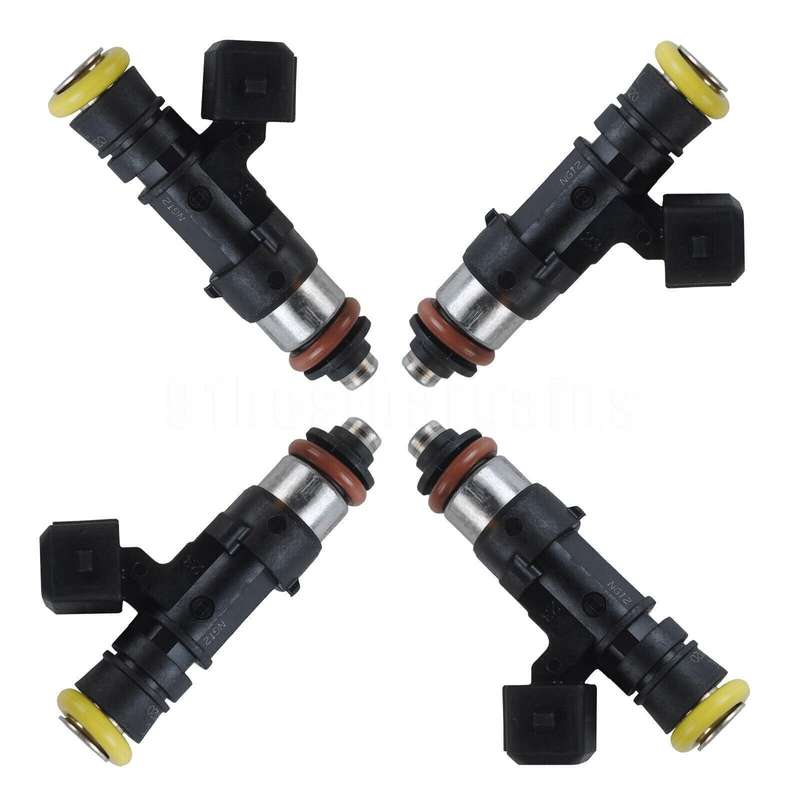 4 x Fuel Injectors 210lb 2200cc Compatible Honda Audi Mazda Dodge