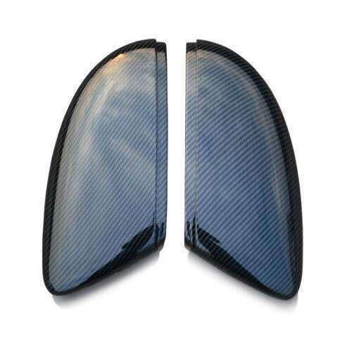 Carbon Fiber Rear View Side Door Mirror Cover For Volkswagen Jetta MK6 2012-2018