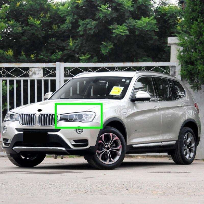 For BMW X3 F25 2014-2017 Headlight Lens Cover Shell Transparent Left