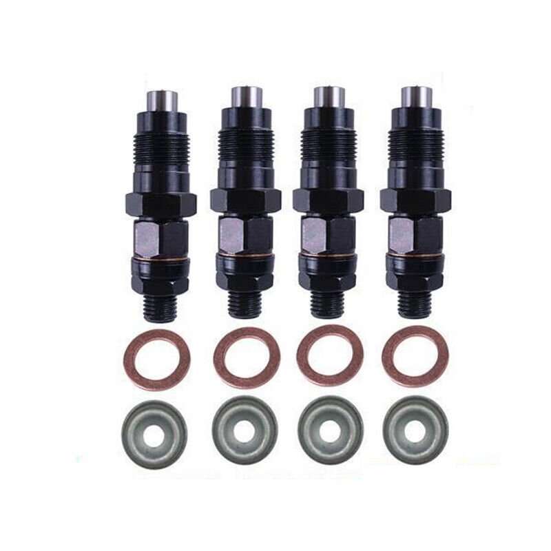 4x TD27 Fuel Injectors Compatible NISSAN NAVARA TD27 D21 2.7L Diesel 16600-43G23
