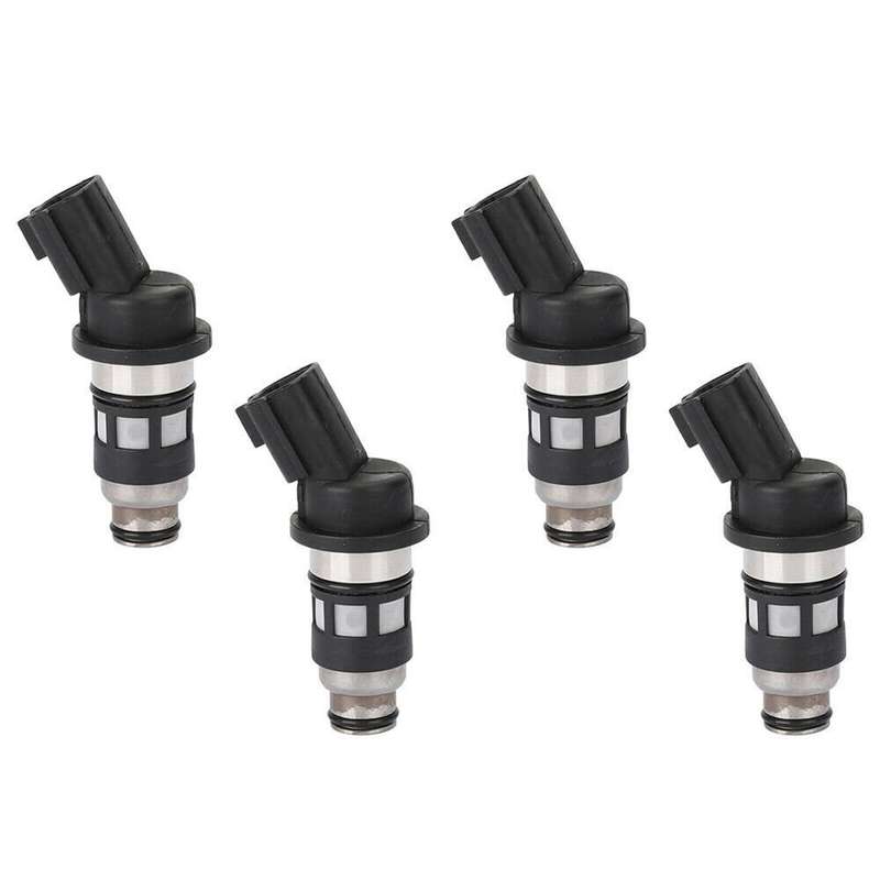 4Pcs Fuel injector 16600-73C90 For Nissan Primera p10 1.4L 1.6L JS50-1 YU