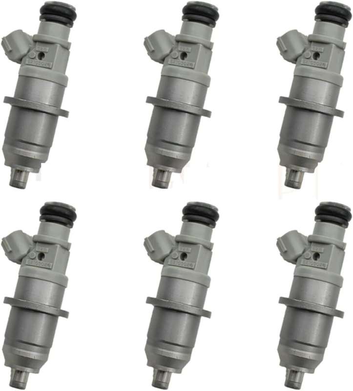 6pcs Fuel Injector Compatible Mitsubishi Pajero III Canvas Top V60 V70 3.5GDI