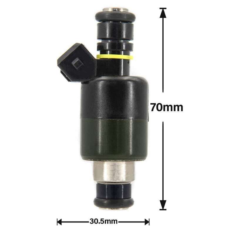 4Pcs Fuel Injector Compatible with Daewoo Lanos Cielo Corsa 1.5L 1.6L 1999-2002