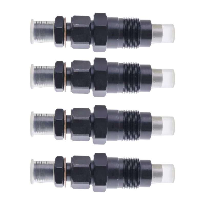 4X Fuel Injector Compatible with Hyundai Engine D4BH D4BF Truck H100 Terracan