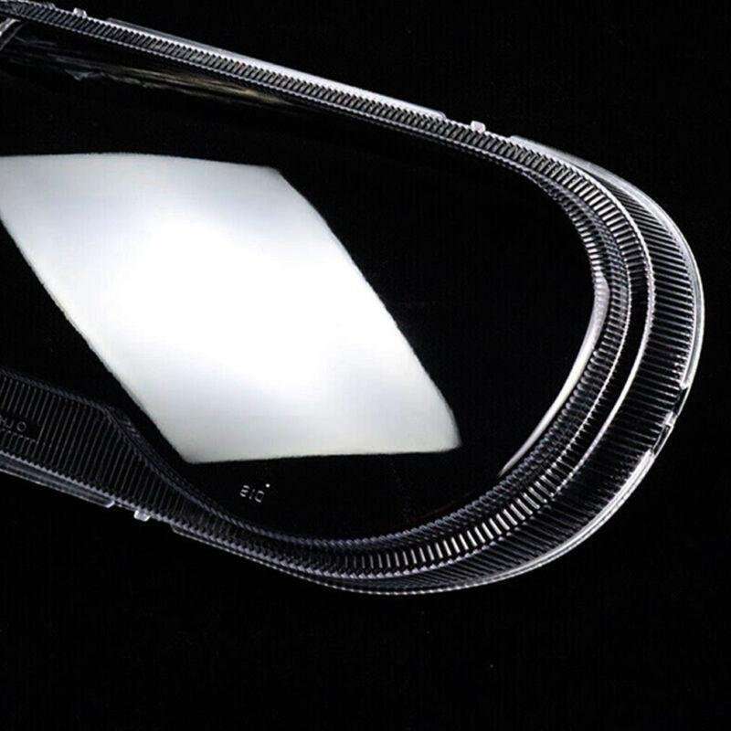 For Chrysler 300C 2005-2010 Pair Halogen Headlight Lens Cover Transparent