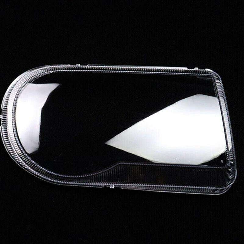 For Chrysler 300C 2005-2010 Pair Halogen Headlight Lens Cover Transparent