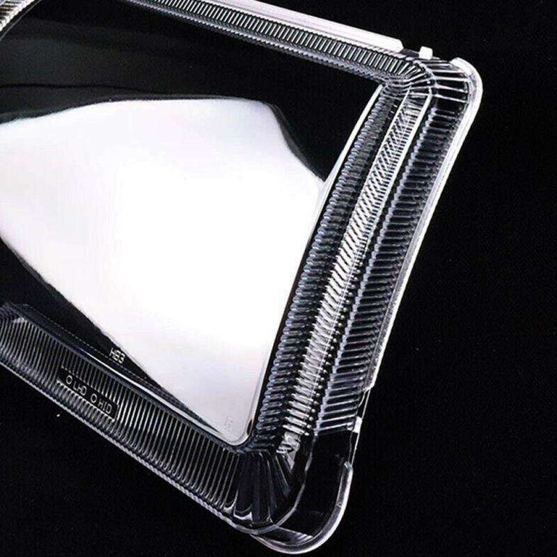 For Chrysler 300C 2005-2010 Pair Halogen Headlight Lens Cover Transparent