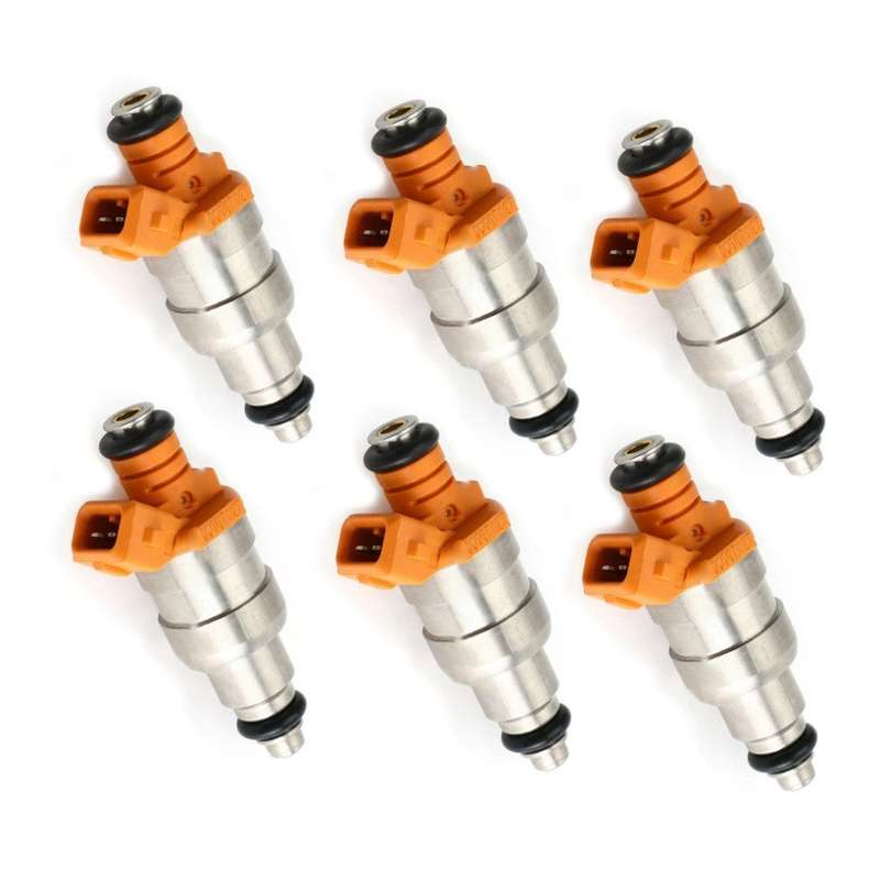 Compatible Wrangler Cherokee YJ 1987-1998 I6 4.0L 6Pcs Fuel Injector 33007127