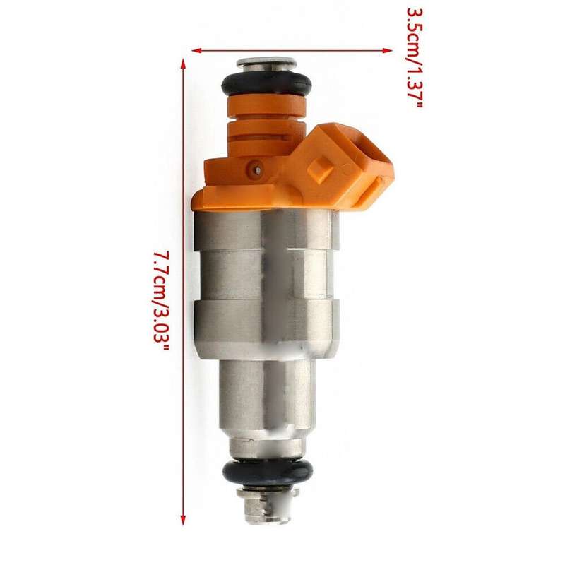 Compatible Wrangler Cherokee YJ 1987-1998 I6 4.0L 6Pcs Fuel Injector 33007127