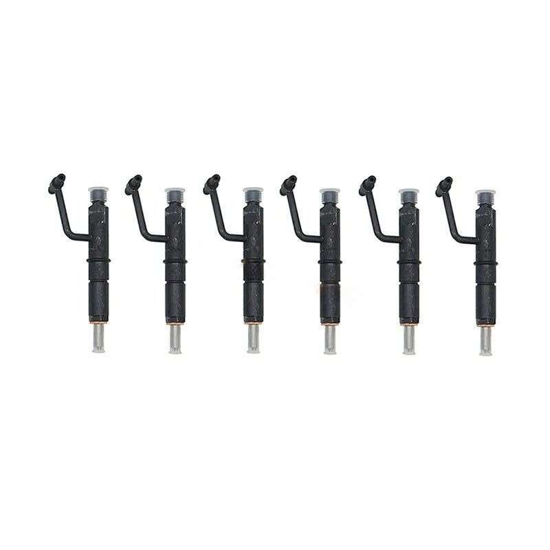 6 PCS Fuel Injector 106-8268 10R-7588 Compatible Caterpillar CAT Engine 3046 E