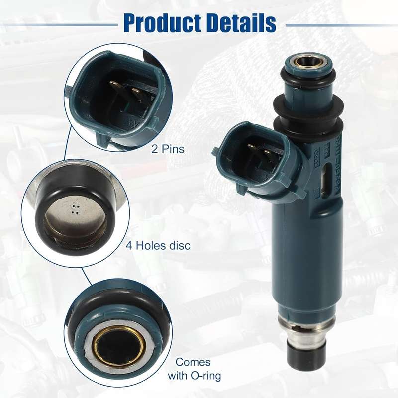 4X 23209-11120 New Fuel Injector Nozzle Compatible TOYOTA COROLLA 4EFE 1994-1999