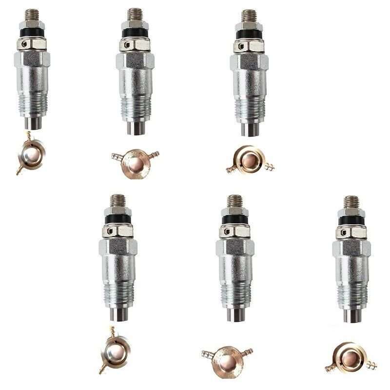 6Pcs Diesel Fuel Injectors 093500-1800 23600-56011 compatible Toyota 2B/B 2J/2H