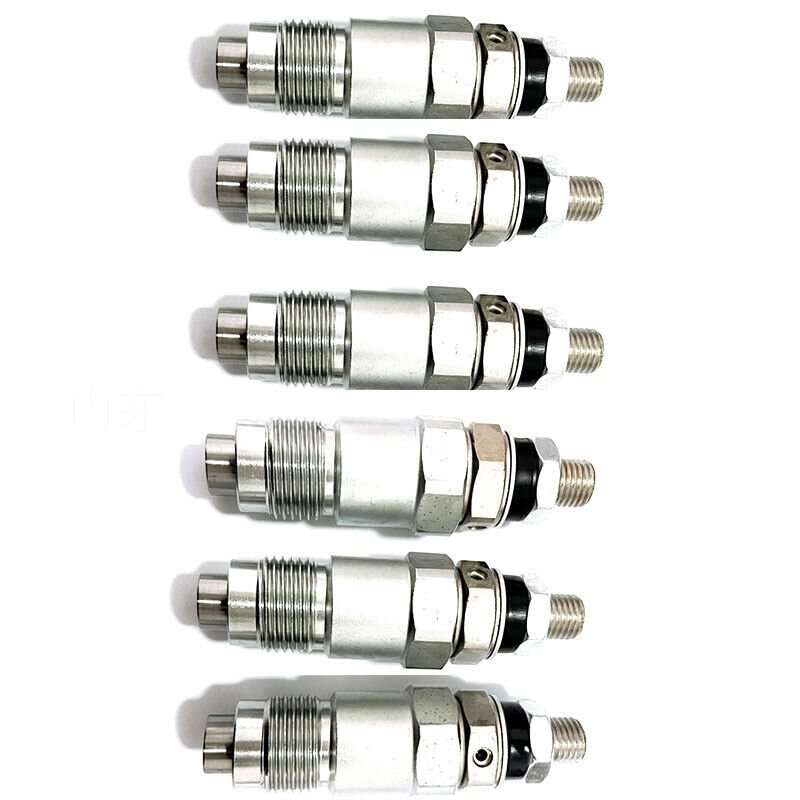 6Pcs Diesel Fuel Injectors 093500-1800 23600-56011 compatible Toyota 2B/B 2J/2H