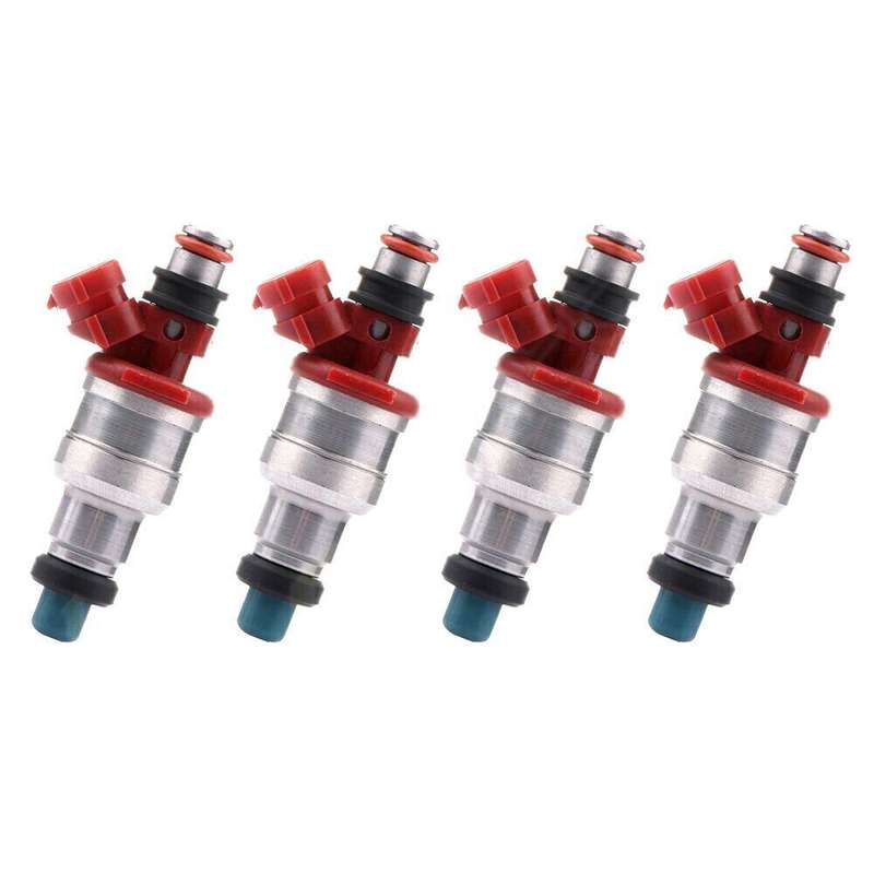 4Pcs Fuel Injectors Compatible with 89-95 Toyota 4Runner Pickup T100 22RE 2.4L