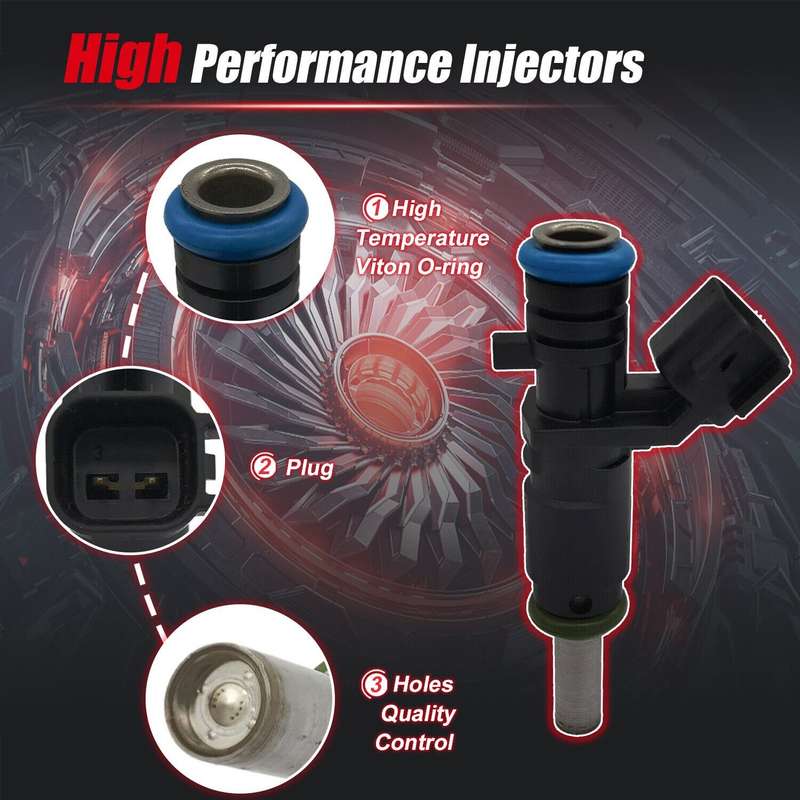 4X Fuel Injectors Compatible Chevrolet Cruze Trax Opel Astra J Mokka Insignia